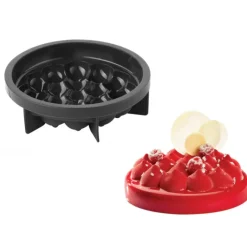 Moule Silicone Tarte Puffy Ø 18 cm x H 5,5 cm Pavoni