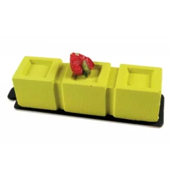 Moule Silicone Tricube 12 x 3,2 cm x H 3,2 cm (x25) Pavoflex