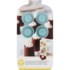 Moule Silicone Verre à Liqueur 8 Empreintes Wilton