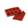 Moule Silicone Volcan Ø 6,3 cm x H 5,2 cm (x8) Silikomart