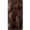 Moule Tablette Chocolat Boule Noël 15,4 x 7,7 cm Pavoni