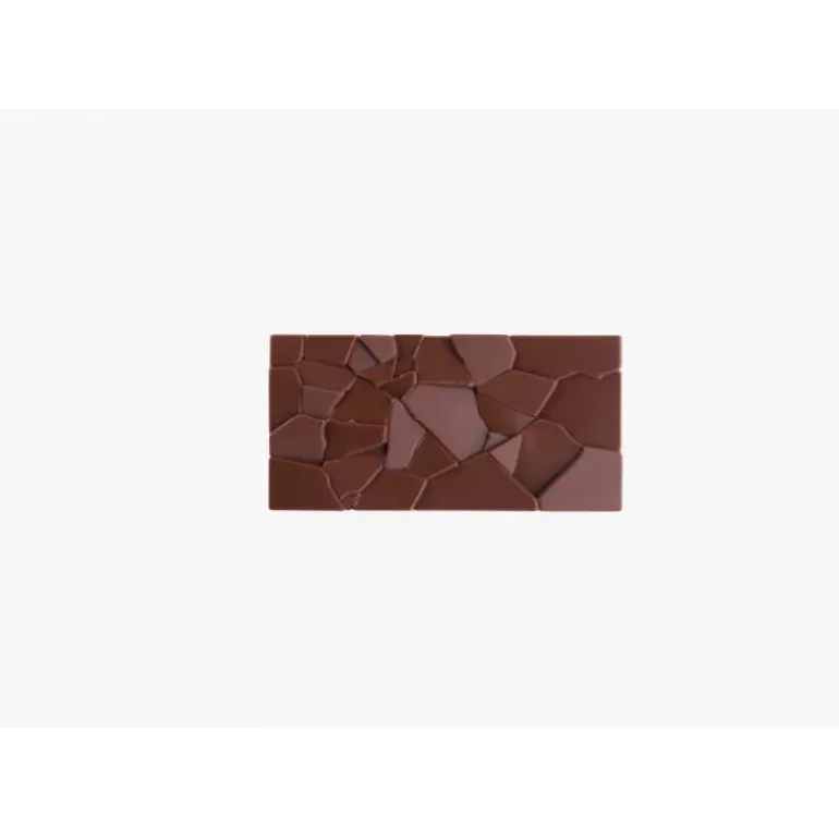 Moule Tablette Chocolat Crush 15,5 x 7,7 cm x H 1 cm (x3) Pavoni
