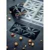 Moule Tablette Chocolat Edelweiss 15,5 x 7,7 cm x H 1 cm (x3) Pavoni