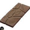 Moule Tablette Chocolat Feuilles et Fèves 11,8 x 5 cm (x6) Chocolat Form
