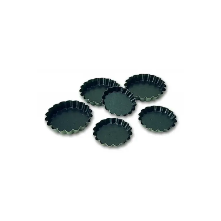 Moule Tartelette Cannelée Exopan Ø8.5cm H.1.3cm (x12)