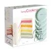Moules Layer Cake Silicone 18,5 cm x H 2,5 cm (x5) Scrapcooking