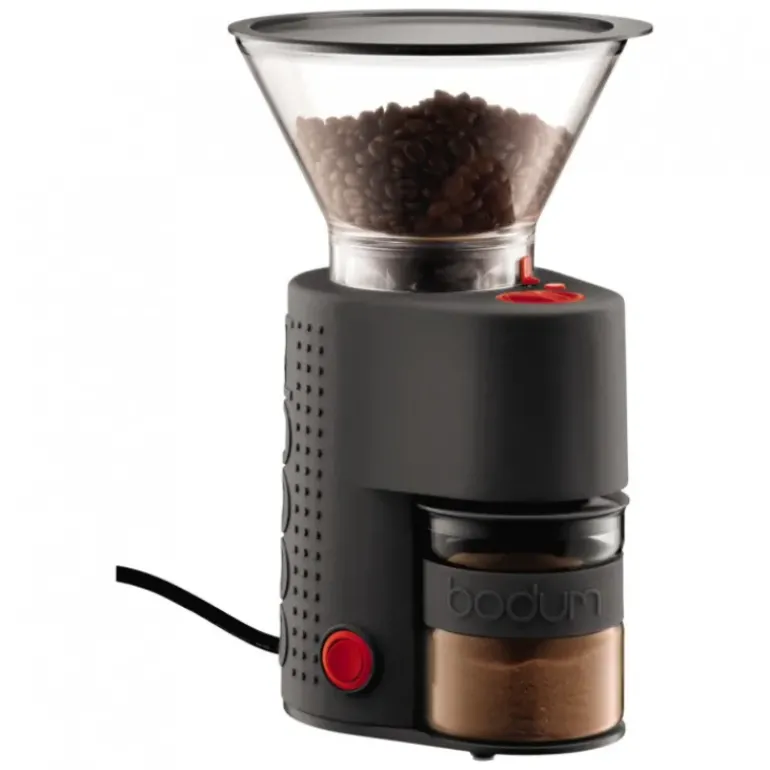 Moulin à Café Electrique Noir Mat BISTRO Bodum