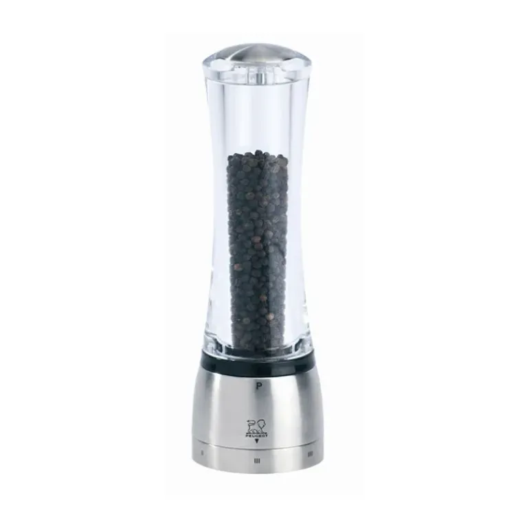 Moulin à Poivre Daman U'Select 21 cm Transparent-Inox Peugeot