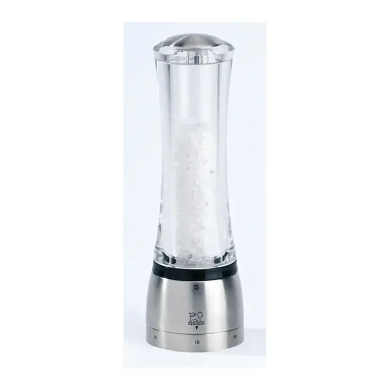 Moulin à Sel Daman U'Select 21 cm Transparent-Inox Peugeot