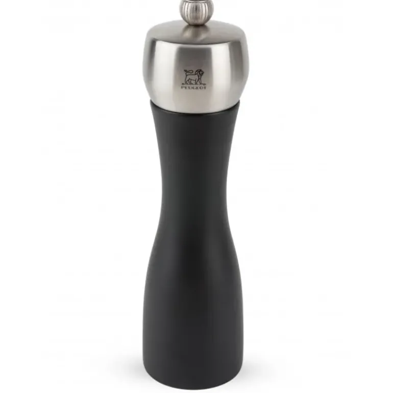 Moulin à Sel Fidji 20 cm Noir-Inox Peugeot