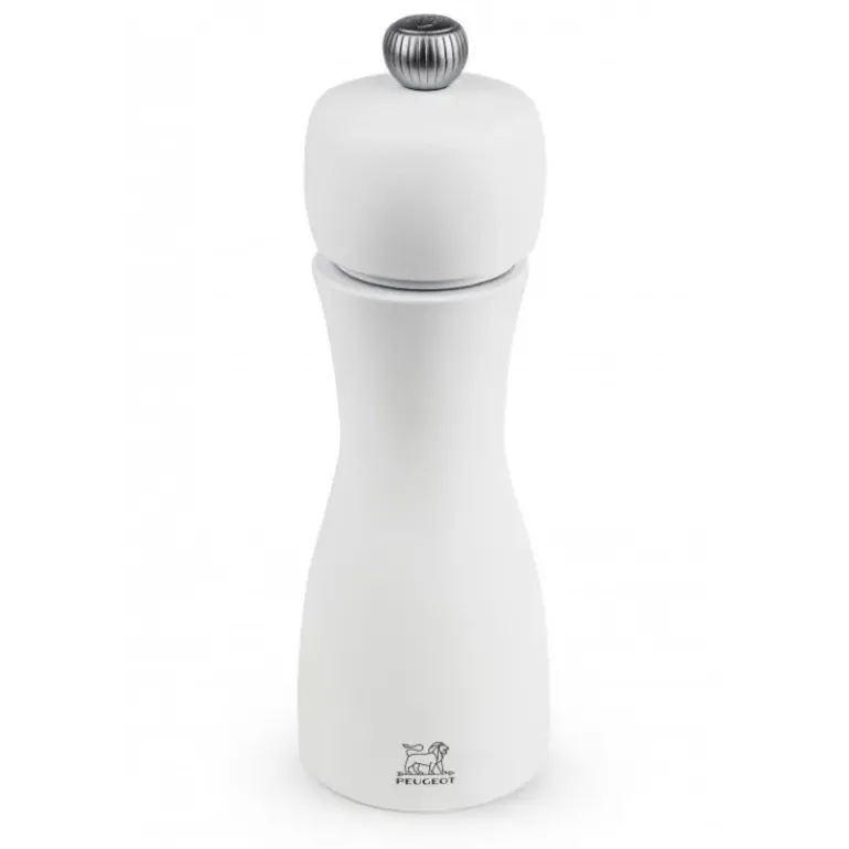 Moulin à Sel Tahiti 15 cm Blanc Mat Peugeot