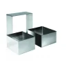 Nonnette Carré Inox 8 cm x H 4,5 cm Ibili