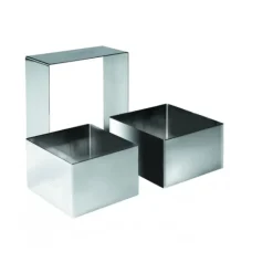 Nonnette Carré Inox 8 cm x H 4,5 cm Ibili