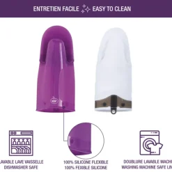 Orka Plus Vert Gant Silicone et textile Mastrad
