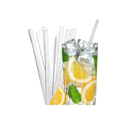 Pailles en Verre Réutilisables(x50) Alla France