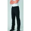 Pantalon de Cuisine Mixte Noir pression UMINI T.2 Robur