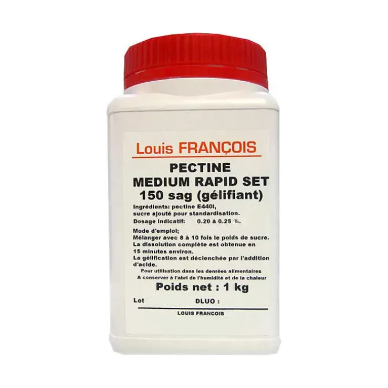 Pectine Medium Rapid Set 150 1 kg Louis François