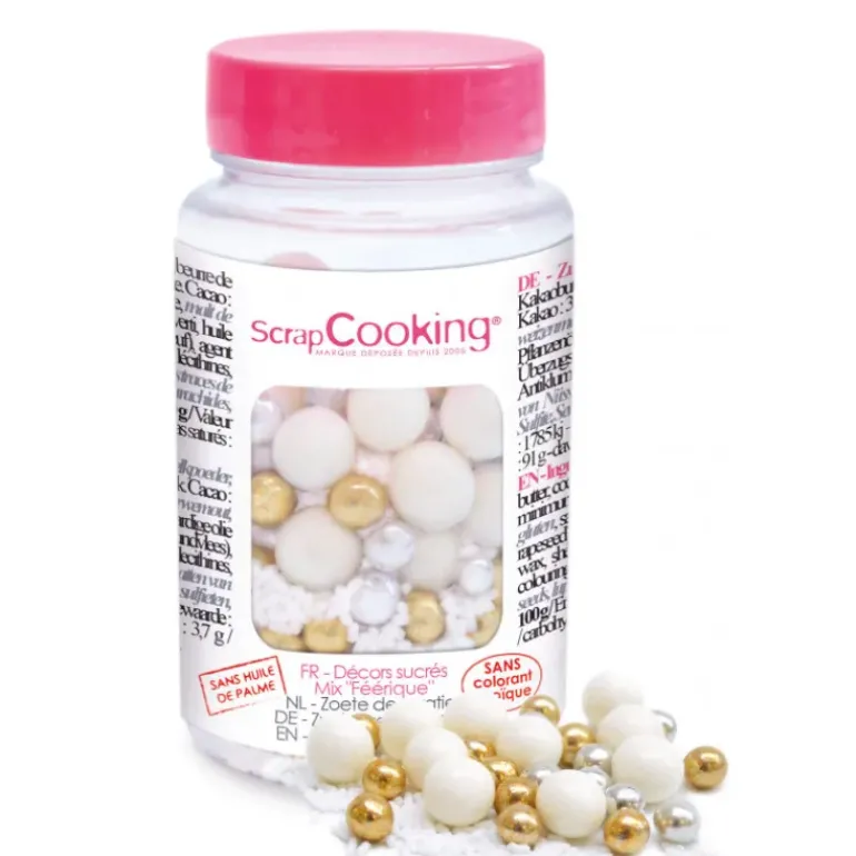 Perle en Sucre Féérique 80 g Scrapcooking