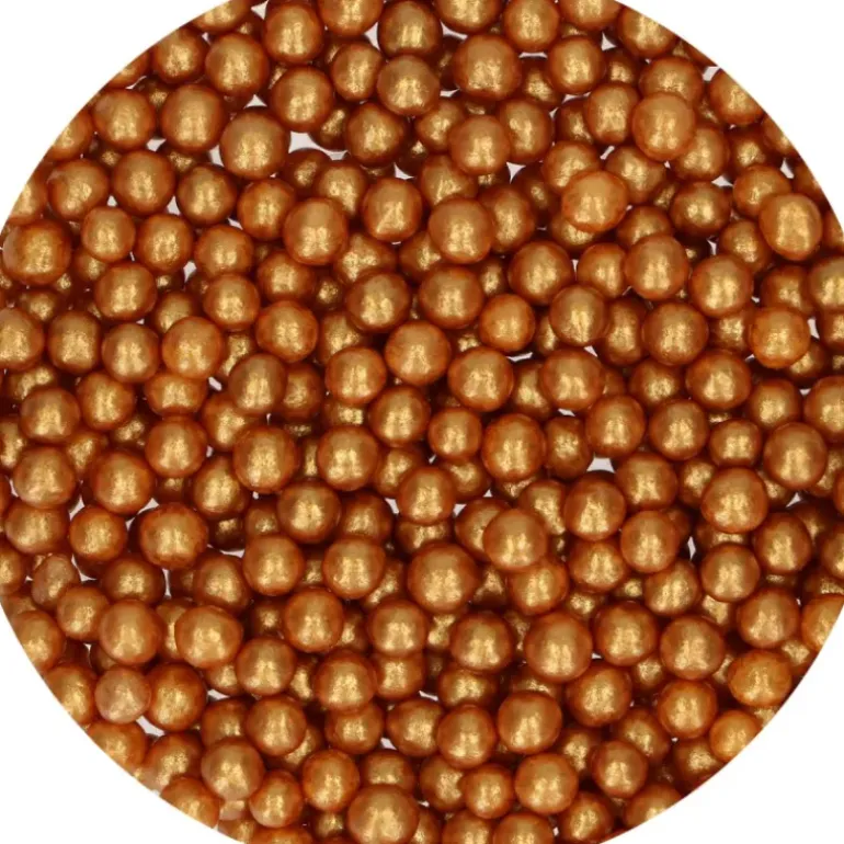 Perles en Sucre Or au Cœur Tendre 60 g Funcakes