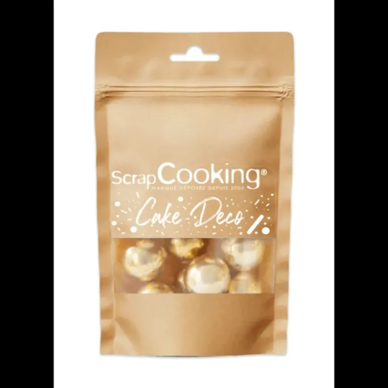 Perles XXL Dorées Croustillantes 55 g Scrapcooking