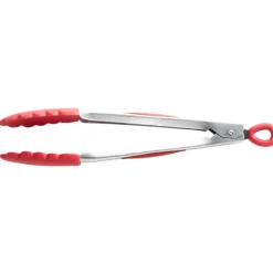 Pince de Cuisine Silicone et Inox 26 cm Rouge Mastrad