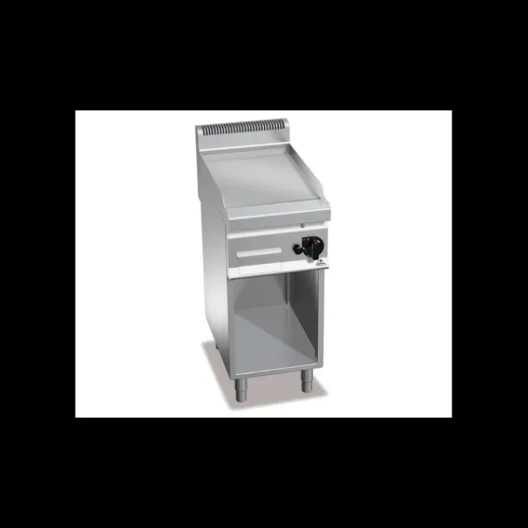 Plancha Gaz Lisse sur Meuble 700 x 400 x 900 mm Berto's