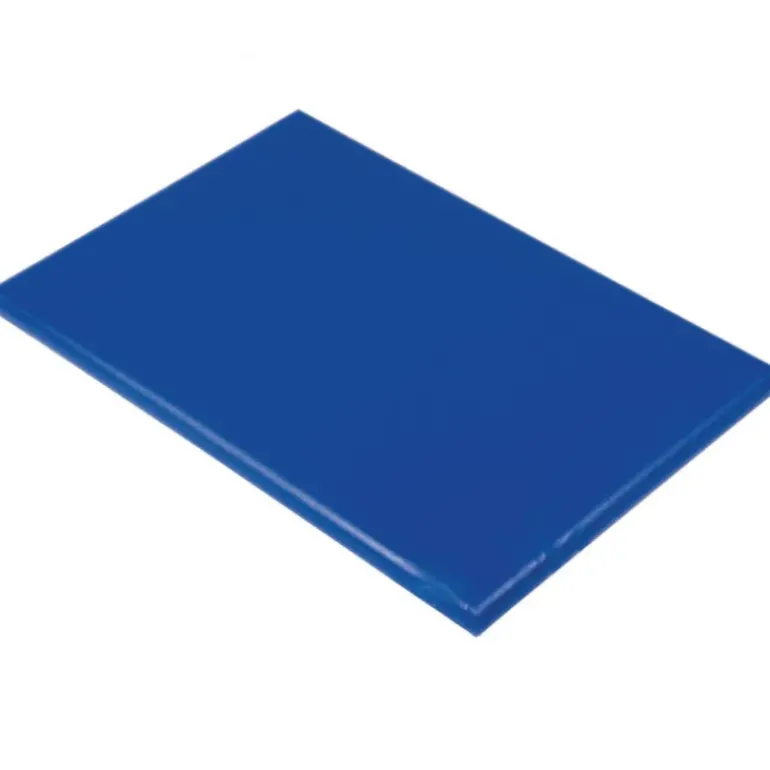 Planche à Découper 60x40 cm H 2cm Polyéthylène Bleu