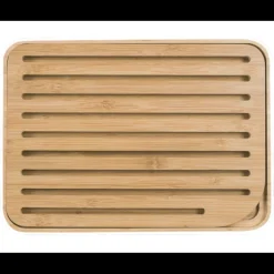 Planche à Pain Bambou 35 x 25 cm Blanc Pebbly