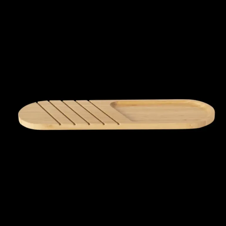 Planche à Pain Longue en Bambou 50 x 15 cm Pebbly