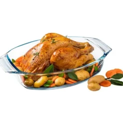 Plat à Four en Verre Ovale 40 x 28 cm 4 L Irrésistible Pyrex