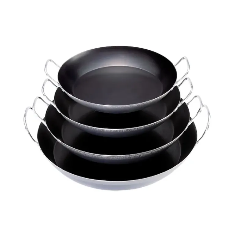 Plat à Paella Tôle Bleue Ø 20 cm Outdoor De Buyer