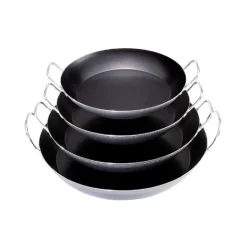 Plat à Paella Tôle Bleue Ø 60 cm Outdoor De Buyer