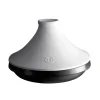 Plat à Tajine en céramique 27,5 cm Blanc Ardoise Delight Emile Henry