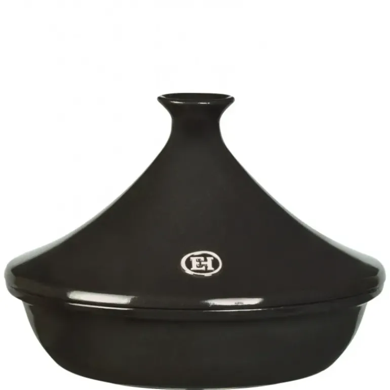 Plat à Tajine en Céramique Ø 27 cm Fusain Emile Henry