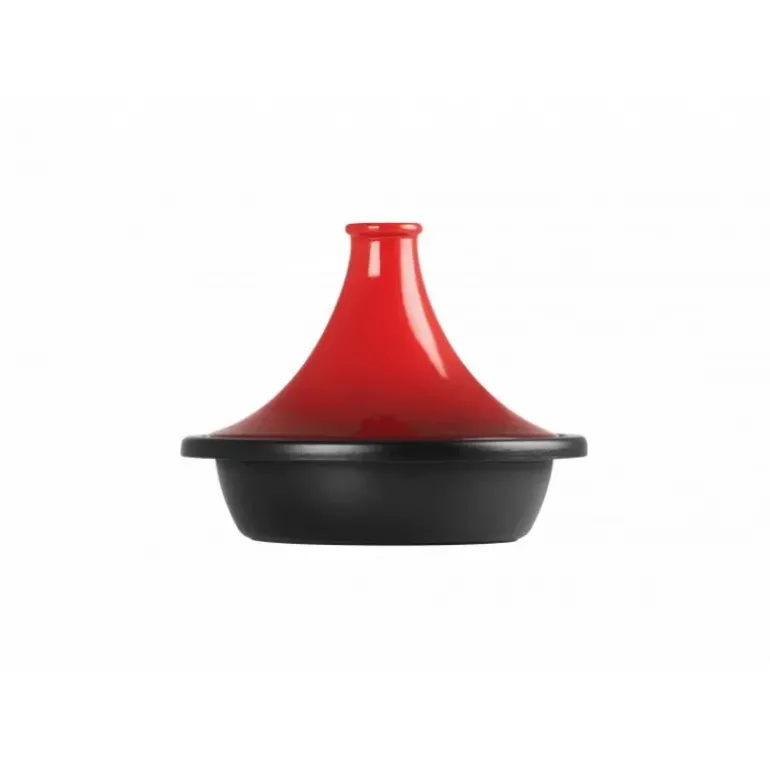 Plat à Tajine en Fonte 27 cm Cerise Le Creuset