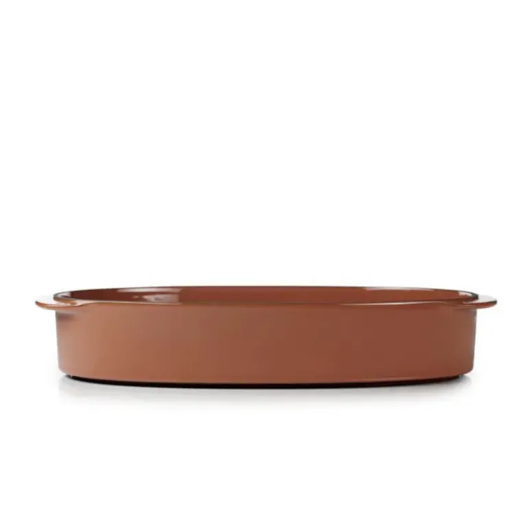 Plat Oblong Cannelle 34 x 25 cm Caractère Culinaire Revol