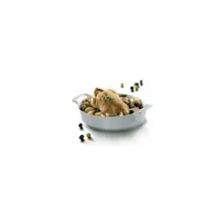 Plat Ovale Noir 18x12 cm Belle Cuisine Revol