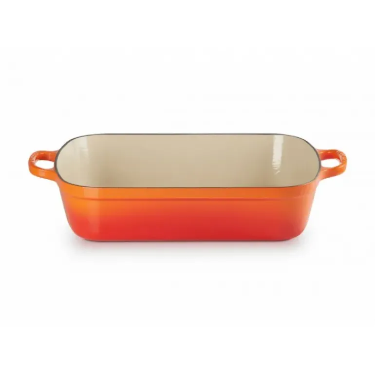 Plat Rectangulaire en Fonte 37 cm Volcanique Le Creuset