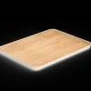 Plateau de Service en Bambou Crème 40 x 30 cm Pebbly