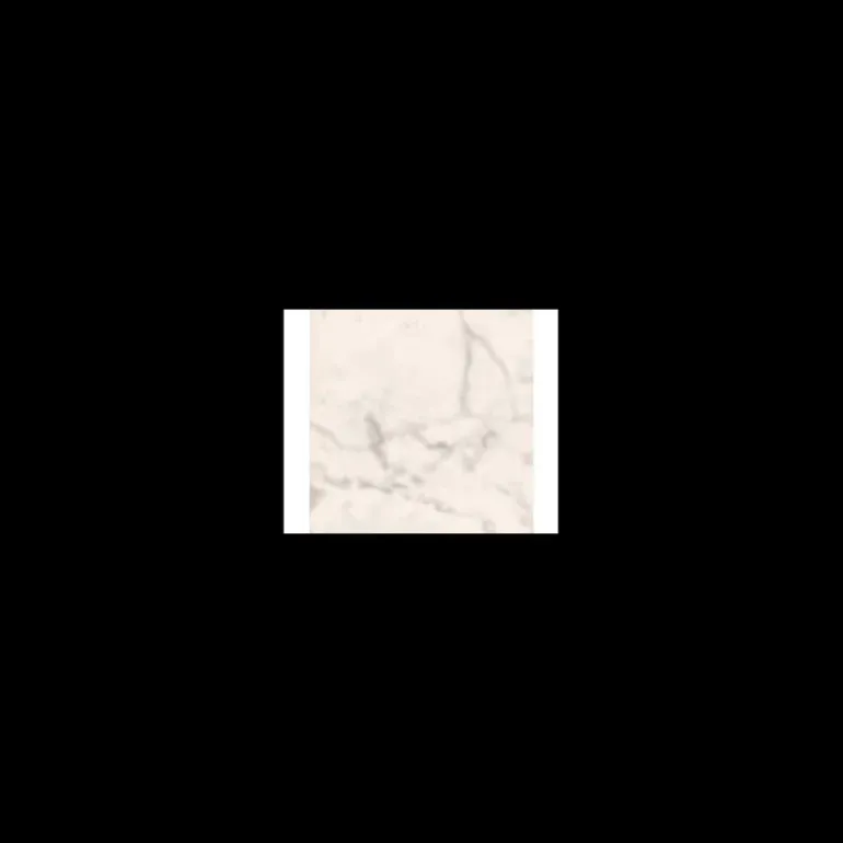 Plateau de Table Stratifié Moulé 70 x 70 cm Marbre Blanc HPL Compact Line Topalit