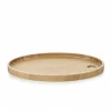 Plateau pour Assiette Ovale Bambou 36,5 x 25 cm Basalt Revol