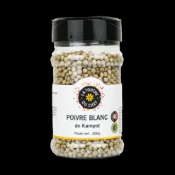 Poivre Blanc Kampot IGP 200 g La Touche du Chef