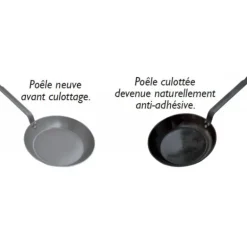 Poêle Ø 20 cm Minéral B Element de Buyer, Poêle en Fer