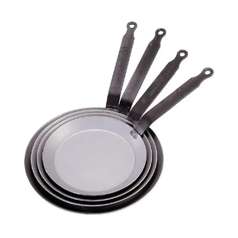 Poêle à Crêpes Carbone Plus Ø 30 cm De Buyer, Tôle Acier, Queue Feuillard