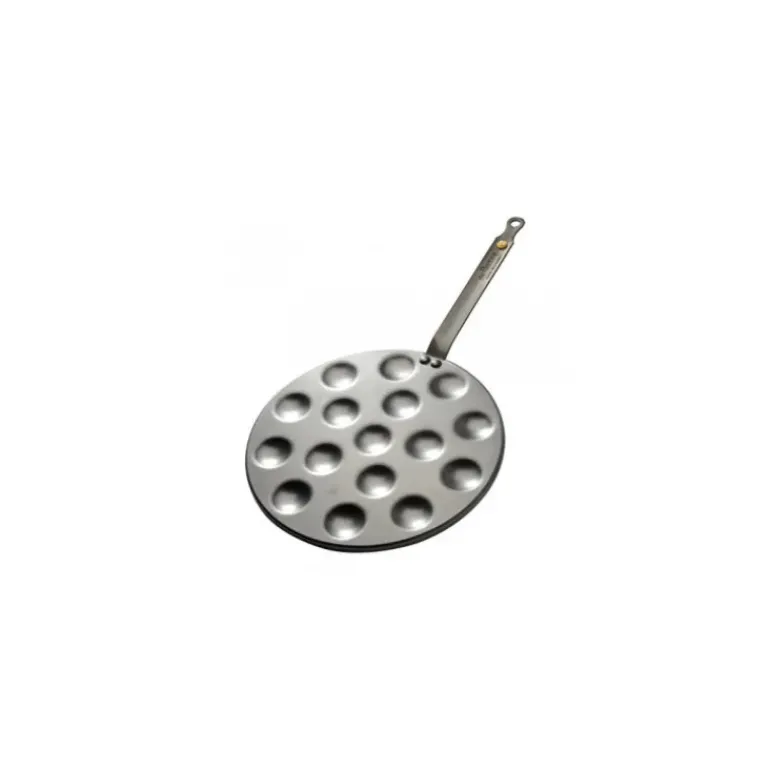 Poêle à Poffertjes & mini-blinis Ø 27 cm Minéral B Element de Buyer