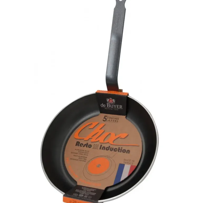 Poêle Antiadhésive ø32 cm Choc Resto Induction De Buyer