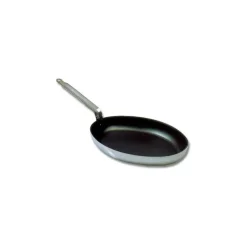 Poêle anti-adhésive ovale 36cm professionnelle