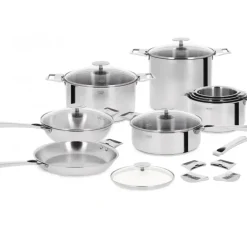 Poêle Casteline Ø 20 cm Manche Amovible Anti-Adhésive Inox Cristel