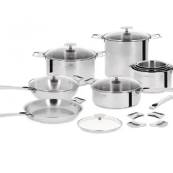 Poêle Casteline Ø 30 cm Manche Amovible Anti-Adhésive Inox Cristel