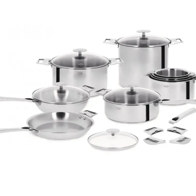 Poêle Casteline Ø 26 cm Manche Amovible Inox Cristel